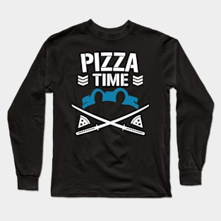 Pizza Time Leo Long Sleeve T-Shirt